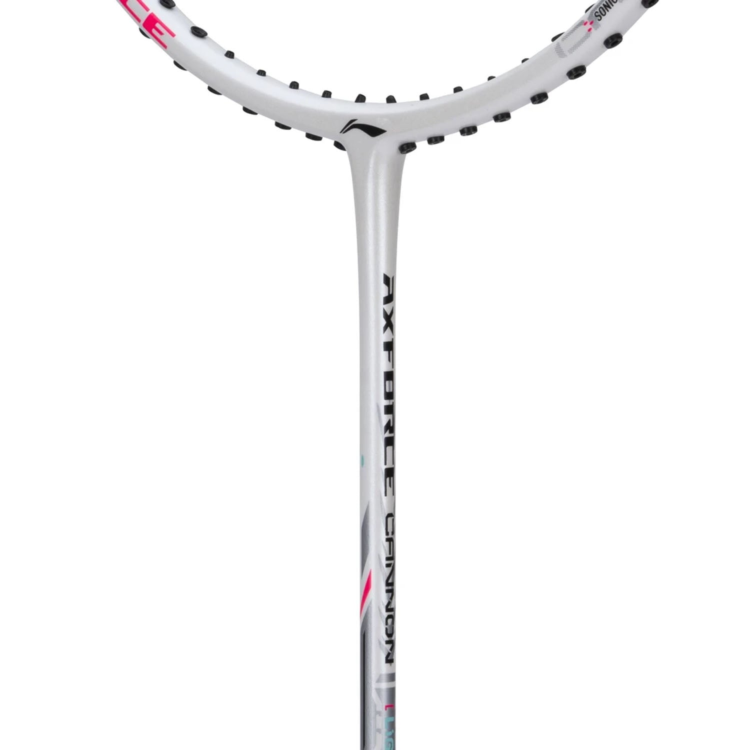 Li-Ning Axforce Light Cannon Unstrung Badminton Racquet, White - Best Price online Prokicksports.com