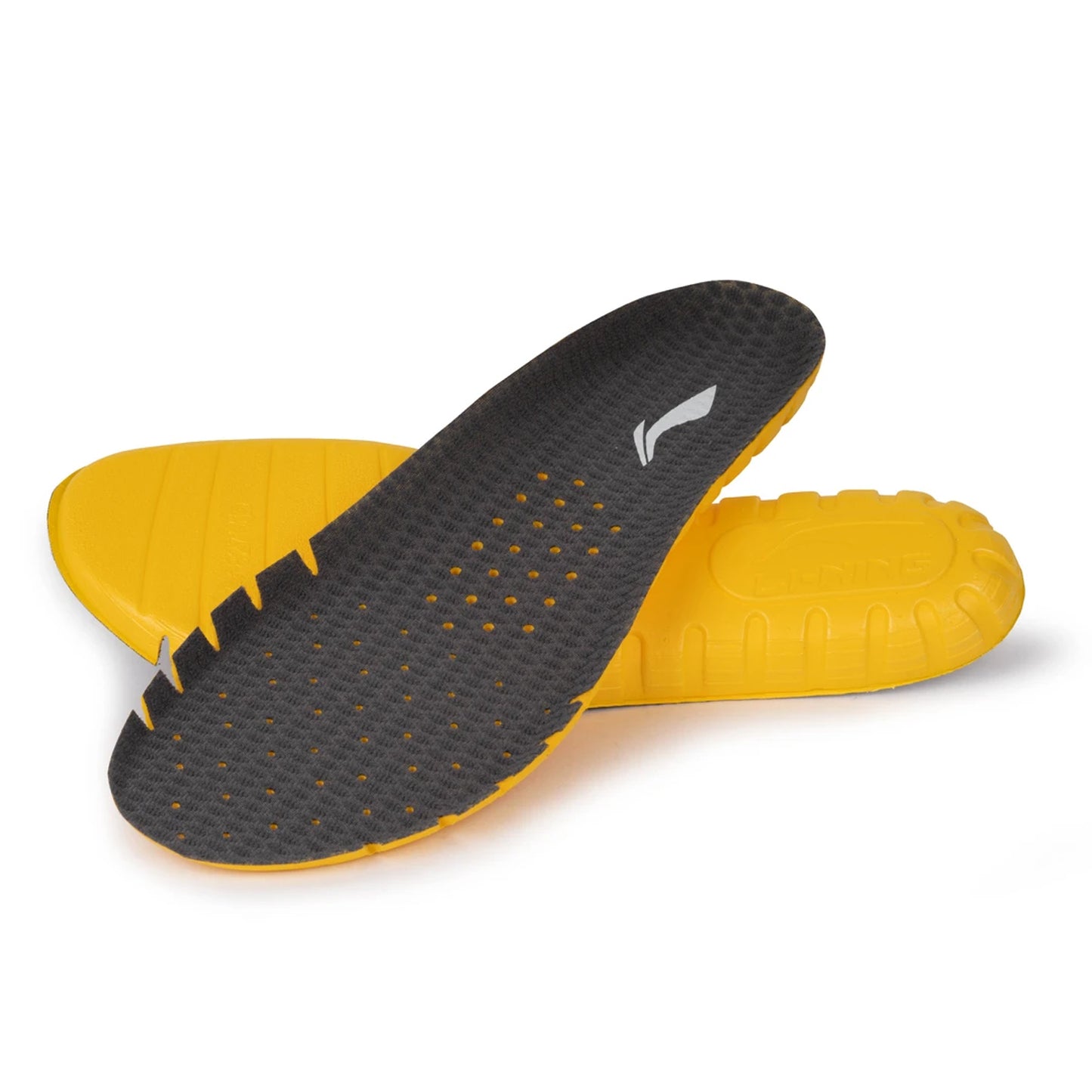 Li-ning Super Comfortable Shoes Insole 2.0, Grey/Lime - Best Price online Prokicksports.com