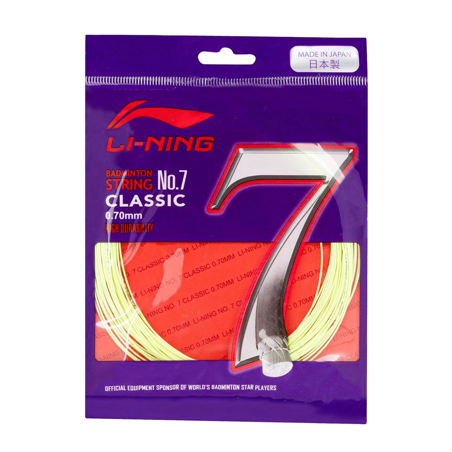 Li-Ning No. 7 Classic Badminton String - Best Price online Prokicksports.com