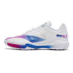 Li-Ning Shadow Pro Professional Badminton Shoes, Standard White/Neon Fuschia Purple - Best Price online Prokicksports.com