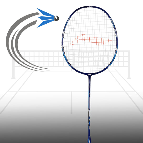 Li-Ning Combat Z8 Strung Badminton Racquet, 80g