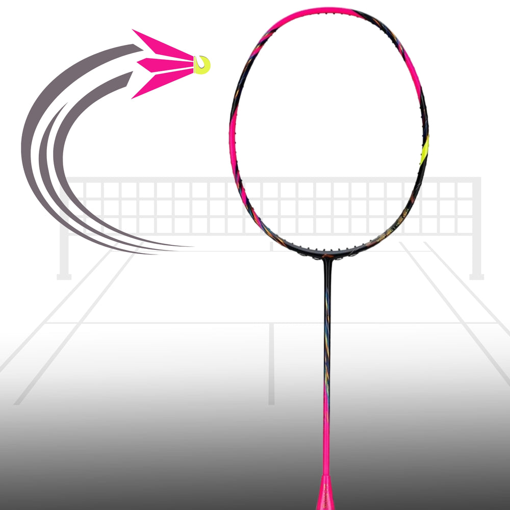 Li-Ning Bladex 900 Unstrung Badminton Racquet, 4U6 - Raspberry