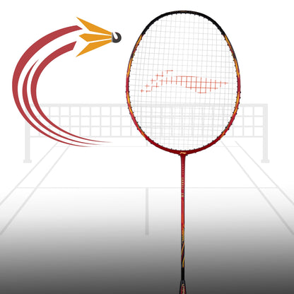 Li-Ning Combat Z8 Strung Badminton Racquet, 80g - Best Price online Prokicksports.com