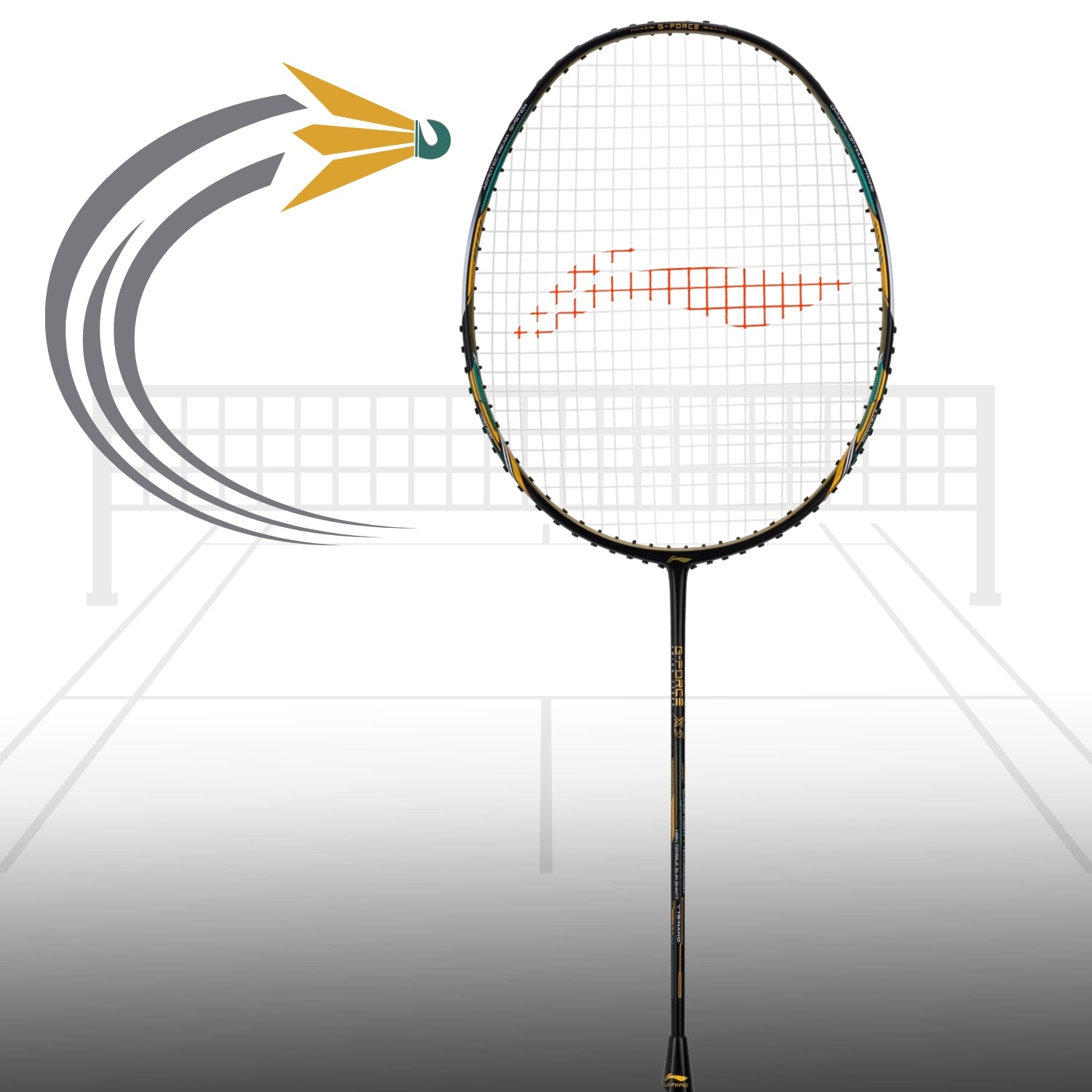 Li-Ning G Force X5 Badminton Racquet, 79 Grams - Best Price online Prokicksports.com