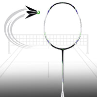 Li-Ning Halbertec Motor Unstrung Badminton Racquet, Pearl White - Best Price online Prokicksports.com