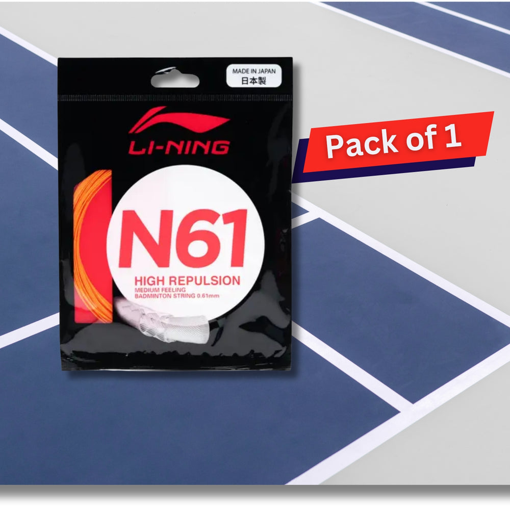 Li-Ning N61 Badminton String (0.61mm) - Best Price online Prokicksports.com