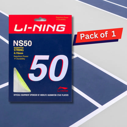Li-Ning NS50 Badminton String (0.70mm) - Best Price online Prokicksports.com