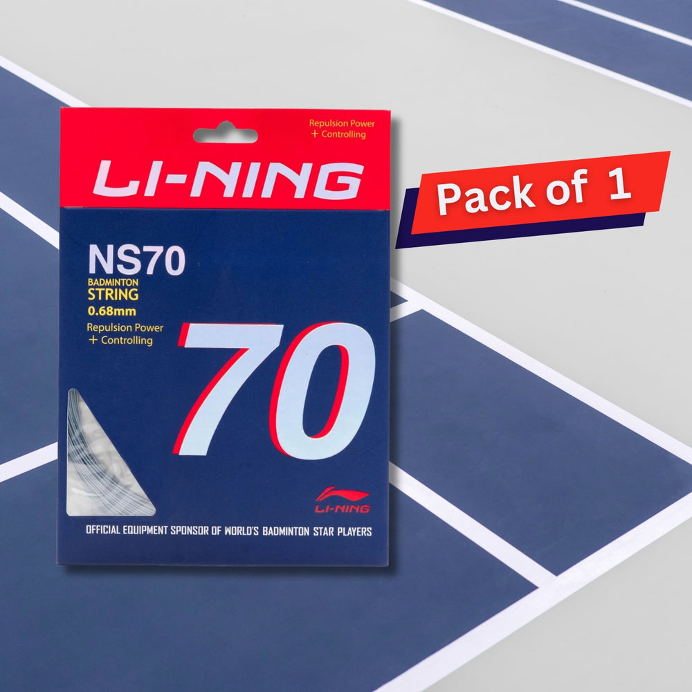 Li-Ning NS70 Badminton String (0.68mm) - Best Price online Prokicksports.com