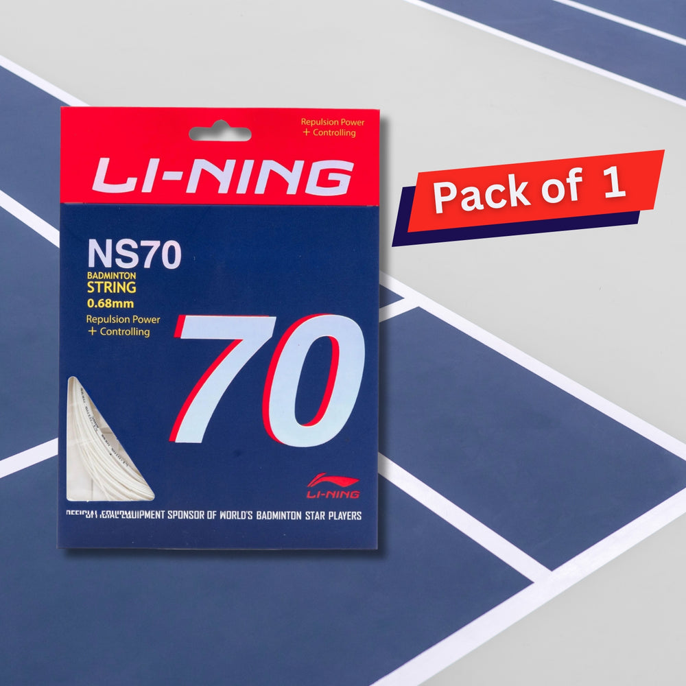 Li-Ning NS70 Badminton String (0.68mm) - Best Price online Prokicksports.com