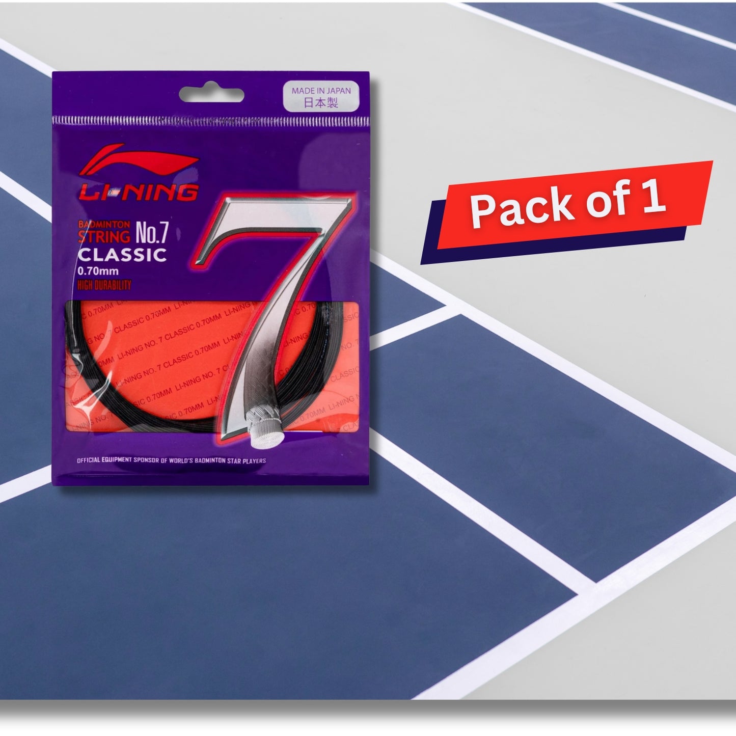 Li-Ning No. 7 Classic Badminton String - Best Price online Prokicksports.com