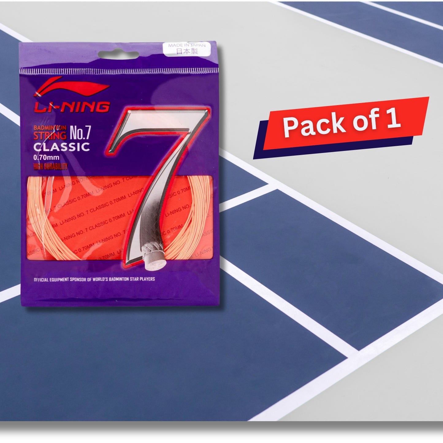 Li-Ning No. 7 Classic Badminton String - Best Price online Prokicksports.com