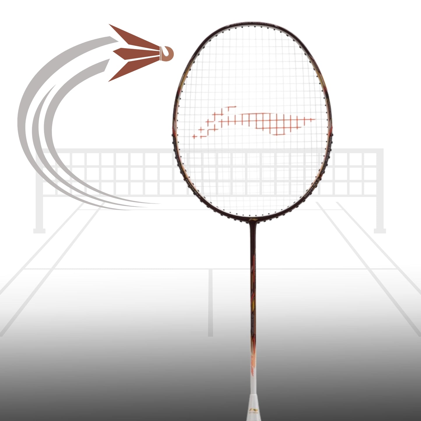 Li-Ning Super Series SS100 Super Light Strung Badminton Racquet - Best Price online Prokicksports.com