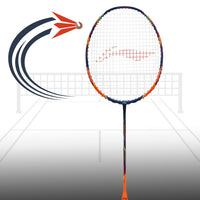 Li-Ning Tectonic 6 Badminton Racquet, Orange/Black - Best Price online Prokicksports.com