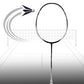 Li-Ning Tectonic 9 Badminton Racquet, Black/White - 83 Grams (4U) - Best Price online Prokicksports.com