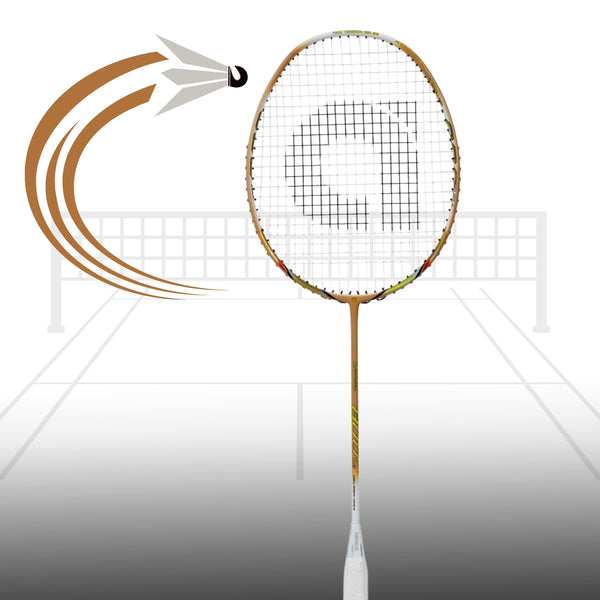 Apacs Z Power 800 RP+ Unstrung Badminton Racquet With Cover – High Tension, Lightweight, Offensive Play, Graphite Frame
