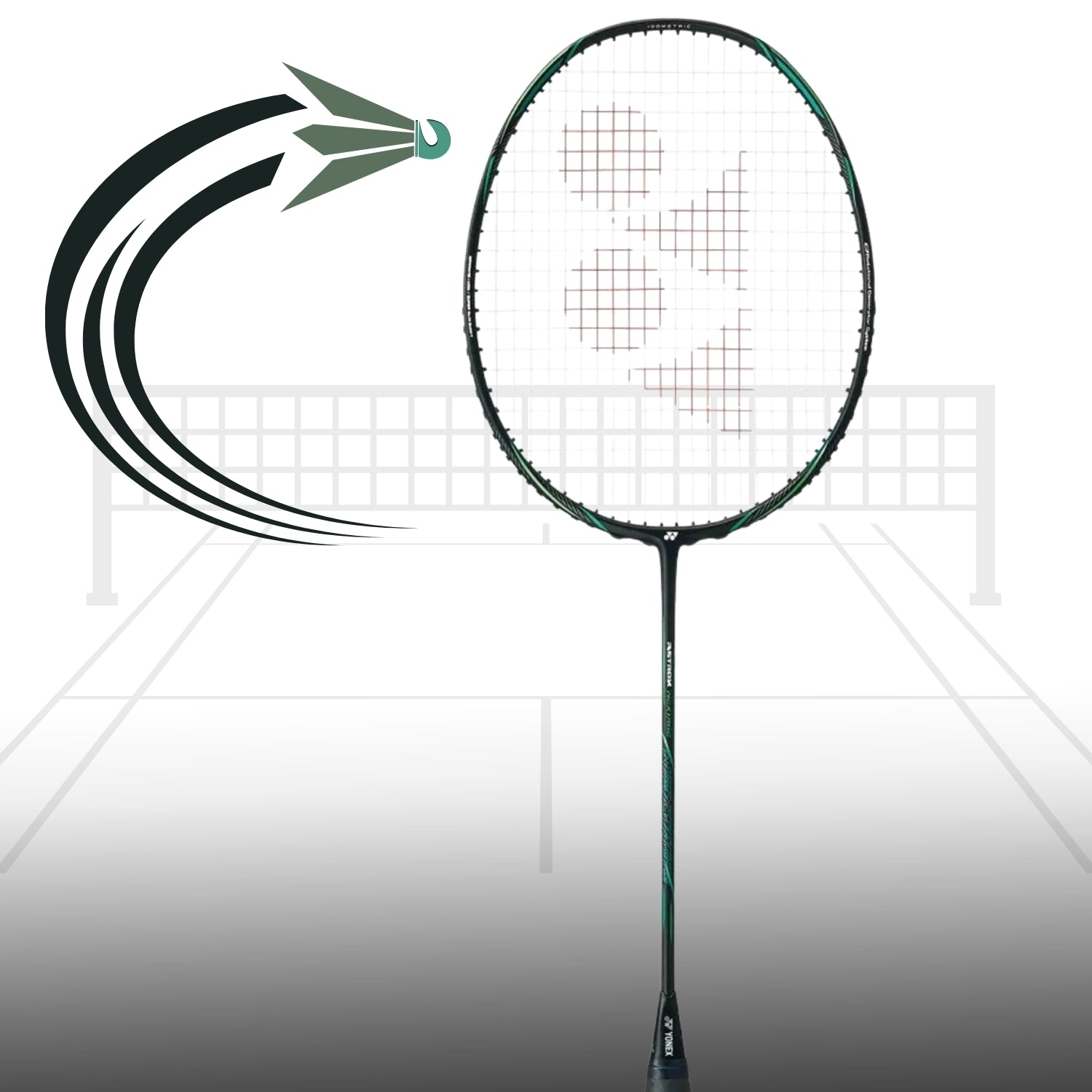 Yonex Astrox Nextage Badminton Racquet, Black/Green - Best Price online Prokicksports.com