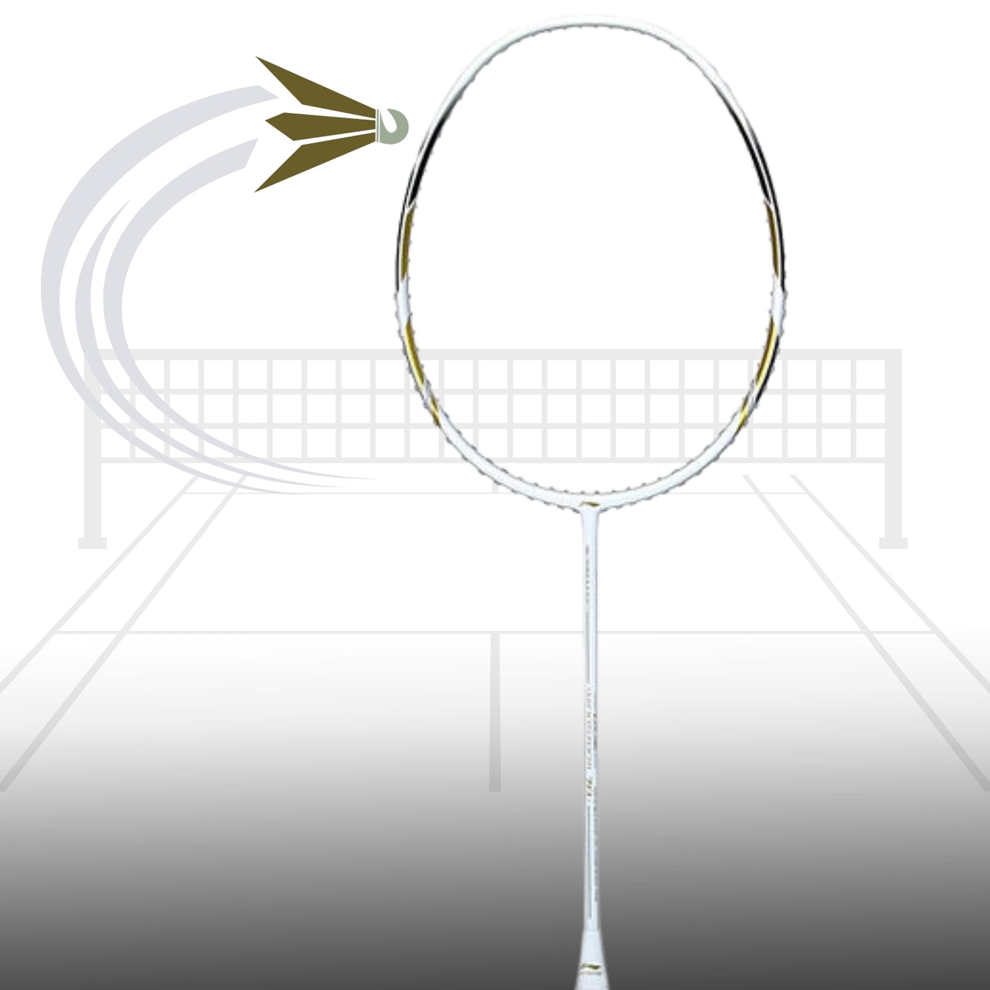 Li-Ning Windstorm 78 Plus Badminton Racquet - Best Price online Prokicksports.com