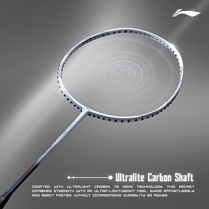 Li-Ning G-Force 3900 Superlite II Carbon-Fiber Strung Badminton Racquet – Lightweight Professional Racket with Free Full Cover - Best Price online Prokicksports.com