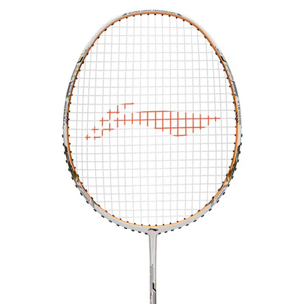 Li-Ning Air-Force 78 G3 Unstrung Badminton Racket | Lightweight 78 Grams | G6 Grip | White/Light Orange/Black | Professional Attacking Racket - Best Price online Prokicksports.com