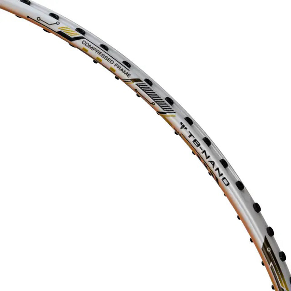 Li-Ning Air-Force 78 G3 Unstrung Badminton Racket | Lightweight 78 Grams | G6 Grip | White/Light Orange/Black | Professional Attacking Racket - Best Price online Prokicksports.com