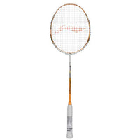 Li-Ning Air-Force 78 G3 Unstrung Badminton Racket | Lightweight 78 Grams | G6 Grip | White/Light Orange/Black | Professional Attacking Racket - Best Price online Prokicksports.com