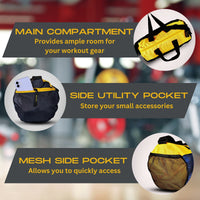 Prokick Liftmate Gym Bag - Best Price online Prokicksports.com