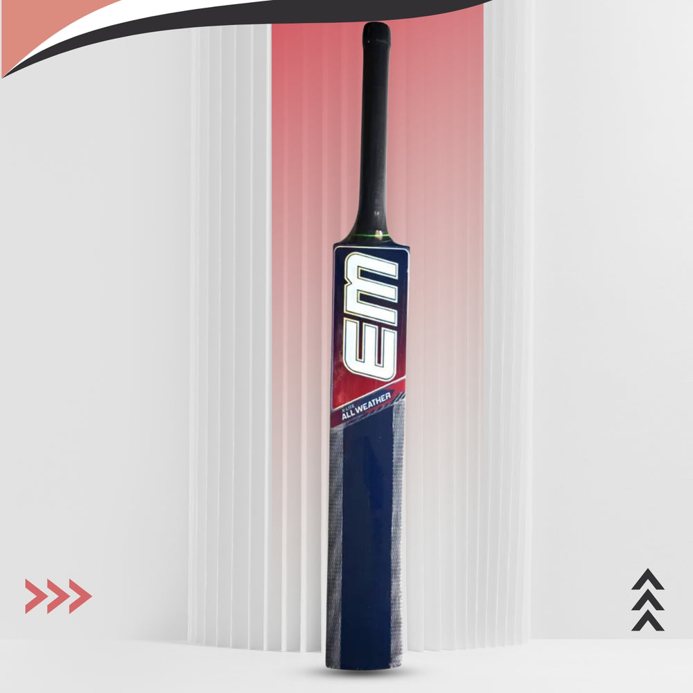 EM X-Lite 1.0 Kashmir Willow Tennis Cricket Bat – Lightweight Power Bat for Tennis Ball Cricket