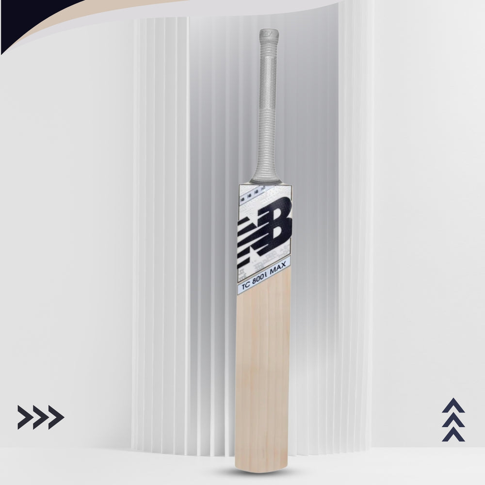 New Balance TC 800i Max English Willow Cricket Bat SH | Maximum Power with Thick Edges & Extended Sweet Spot | Professional Match Bat