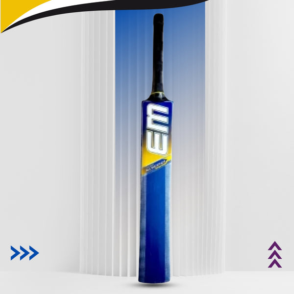 EM Exploder All Weather Kashmir Tennis Willow Cricket Bat – SH | Durable Tennis Ball Cricket Bat with Thick Edges & Powerful Sweet Spot