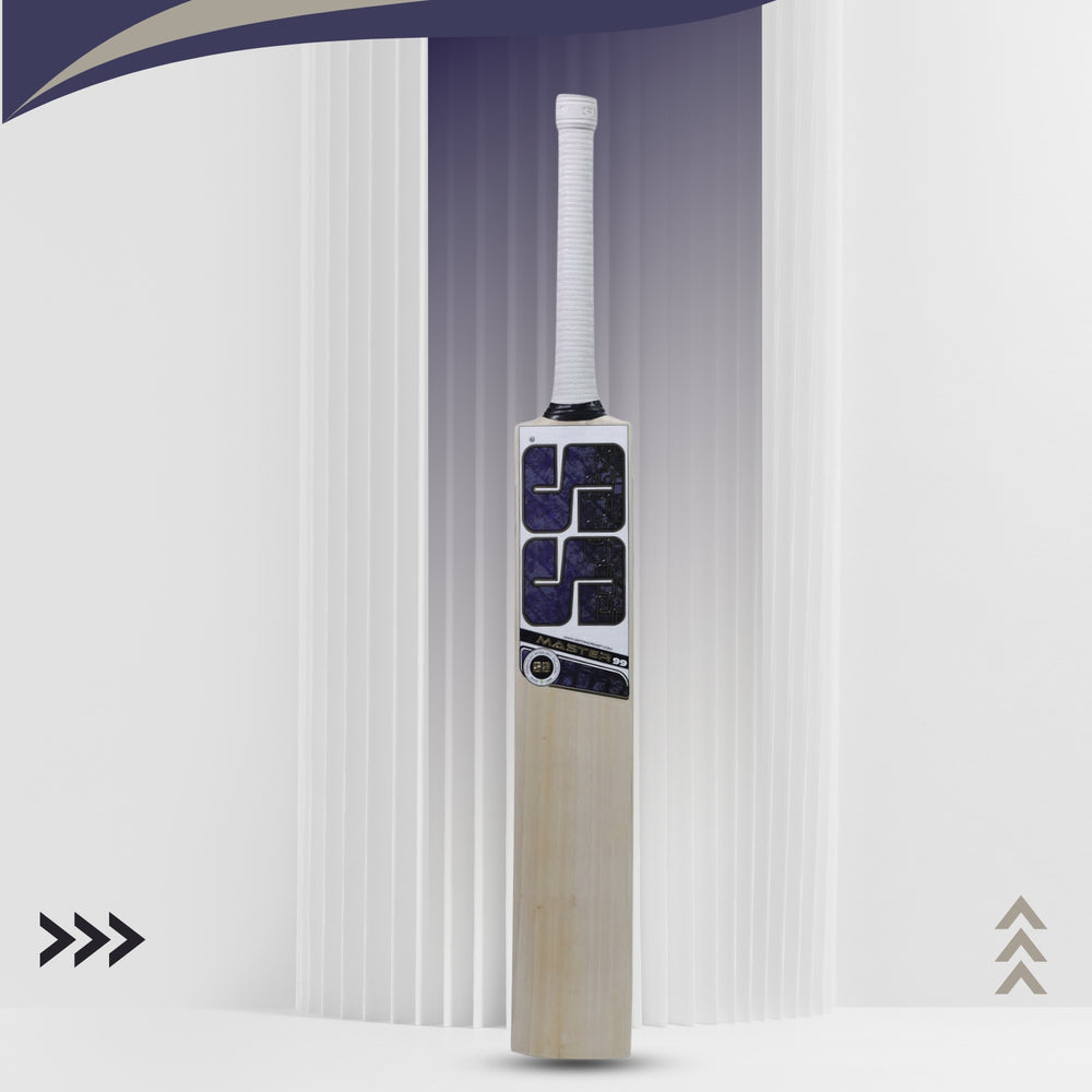 SS Master 99 English Willow Cricket Bat SH | Classic Stroke Play with Powerful Sweet Spot | Professional Cricket Bat