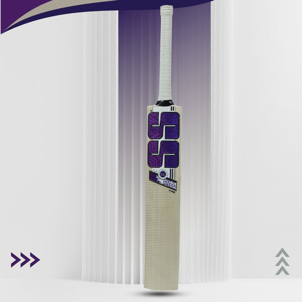 SS Sky Fire English Willow Cricket Bat SH | Powerful Stroke Play with Balanced Pickup | Professional Performance Cricket Bat