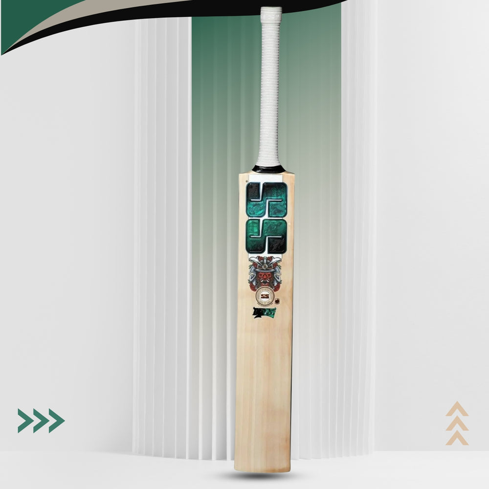 SS Devils Green English Willow Cricket Bat SH | Explosive Power with Thick Edges & Massive Sweet Spot | Professional Cricket Bat