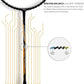 Li-Ning Turbo 99 UNSTRUNG Carbon Fibre Badminton Racket with Free Full Cover – Black/Gold | Lightweight & Durable Racket for Precision and Power - Best Price online Prokicksports.com