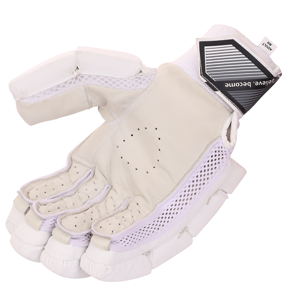 SG Litevate Left Hand Cricket Batting Gloves – Lightweight High Grip Gloves with Finger Protection, Breathable Padding, and Superior Bat Control Comfort - Best Price online Prokicksports.com