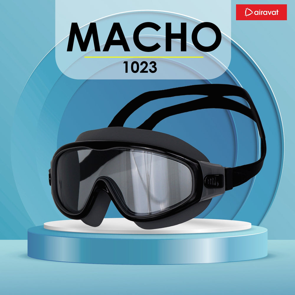 Airavat Macho 1023 Junior Swimming Goggles – Anti-Fog, UV Protection, No-Leak Swim Glasses for Kids & Teens - Best Price online Prokicksports.com