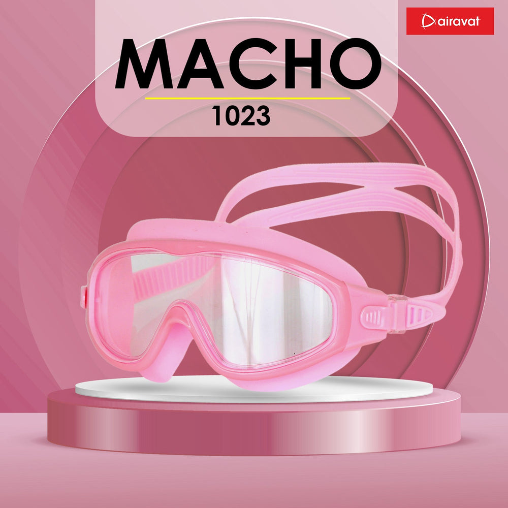 Airavat Macho 1023 Junior Swimming Goggles – Anti-Fog, UV Protection, No-Leak Swim Glasses for Kids & Teens - Best Price online Prokicksports.com