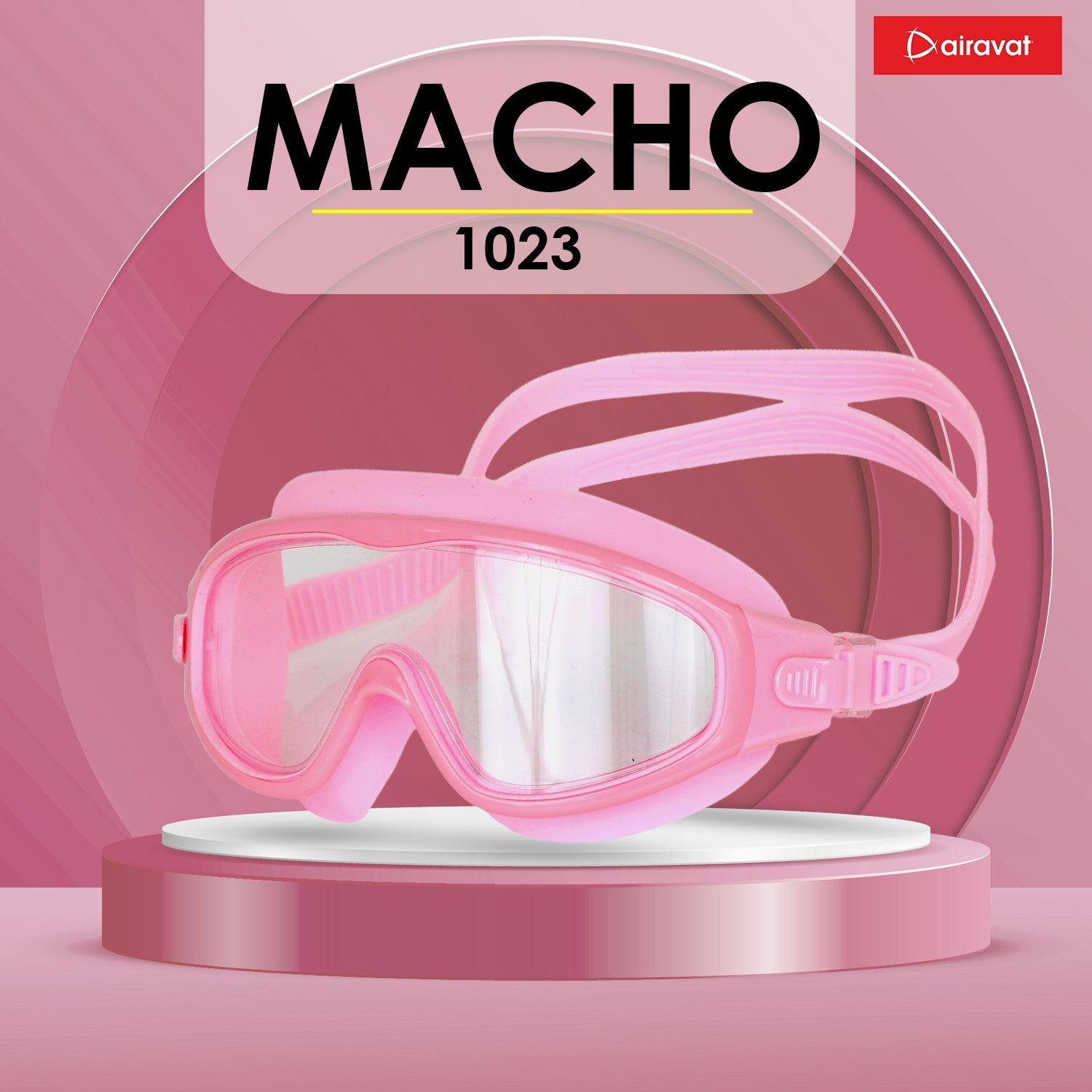 Airavat Macho 1023 Junior Swimming Goggles – Anti-Fog, UV Protection, No-Leak Swim Glasses for Kids & Teens - Best Price online Prokicksports.com
