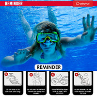 Airavat Macho 1023 Junior Swimming Goggles – Anti-Fog, UV Protection, No-Leak Swim Glasses for Kids & Teens - Best Price online Prokicksports.com