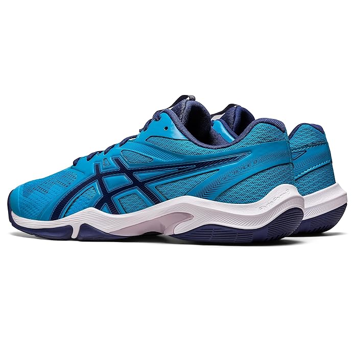 ASICS GEL-BLADE 8 Men’s Badminton Shoes | Island Blue/Indigo Blue | Lightweight Indoor Court Shoes with GEL Cushioning & Trusstic System - Best Price online Prokicksports.com