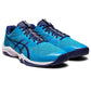 ASICS GEL-BLADE 8 Men’s Badminton Shoes | Island Blue/Indigo Blue | Lightweight Indoor Court Shoes with GEL Cushioning & Trusstic System - Best Price online Prokicksports.com
