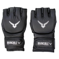 Invincible Beginner's MMA Combat Gloves, Black - Best Price online Prokicksports.com