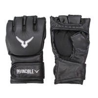 Invincible Beginner's MMA Combat Gloves, Black - Best Price online Prokicksports.com
