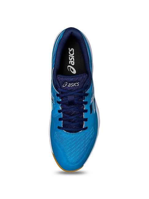 ASICS GEL-COURT HUNTER 3 Men’s Indoor Court Shoes – Lightweight Mesh Upper, GEL Cushioning, EVA Midsole & Non-Marking Rubber Outsole for Badminton and Indoor Sports - Best Price online Prokicksports.com