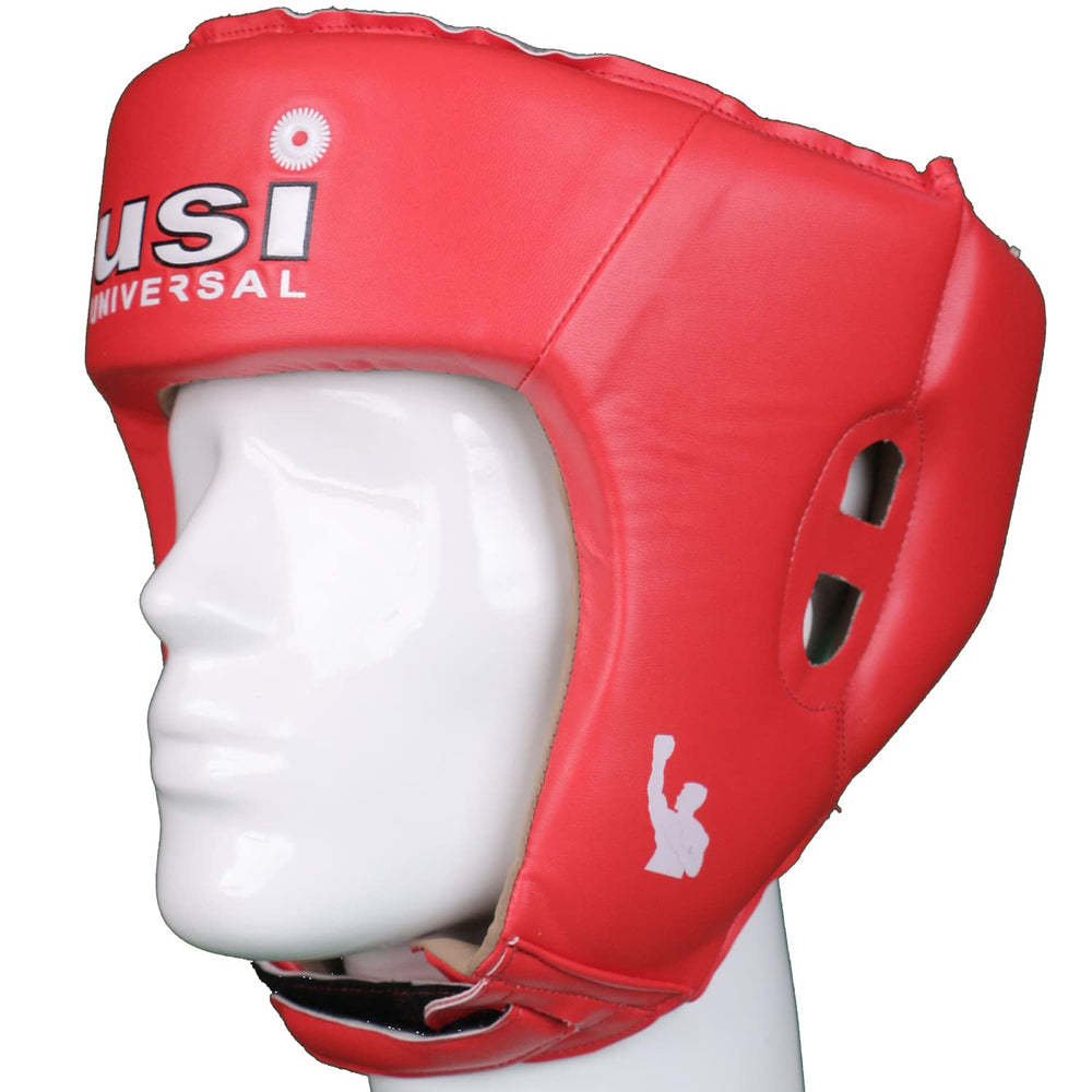 USI Universal 615DP Boxing Headguard | Lightweight Handcrafted Padding & Laced Top Closure - Best Price online Prokicksports.com