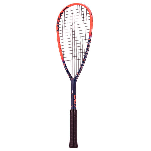 HEAD Cyber Tour Squash Racquet (Orange/Blue) | Lightweight AFT & Innegra Hybrid Composite Frame
