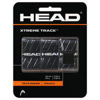HEAD Xtremetrack™ Tennis Overgrip (3-Pack) | 0.60mm Slim Elastopolymer Overgrip with Traction Lines - Best Price online Prokicksports.com