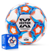 Vector X Tristar NX 8 Panels Thermo Bonded Soccer Ball (Size 5) | Professional Match & Training Football