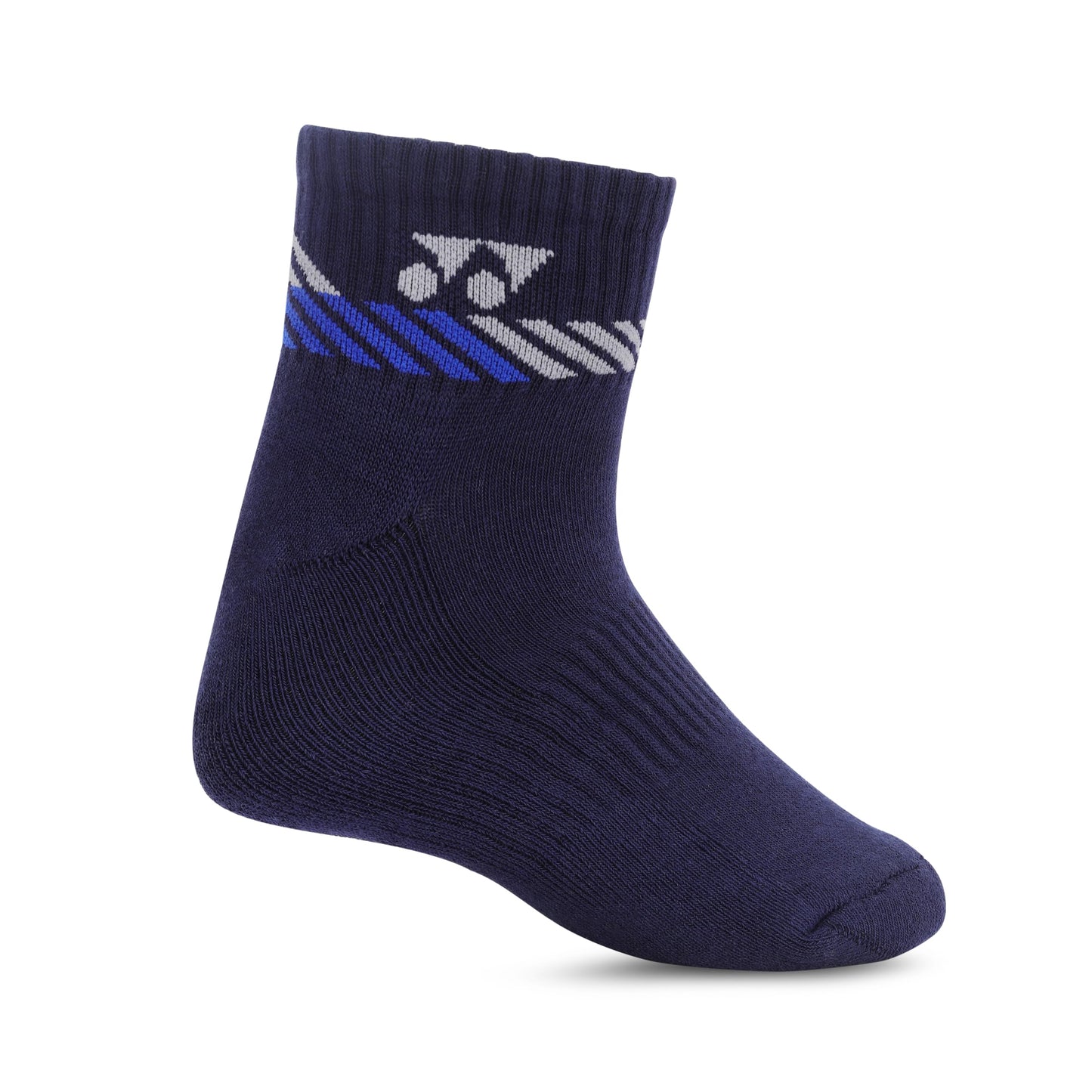 Yonex 2569JR TruDry Cushion Support Junior Sports Socks (1 Pair) | Breathable Moisture-Wicking Cotton Performance Socks for Kids