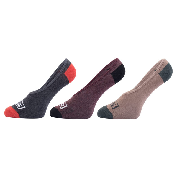 Adidas Adult's Cotton Original Flat Knit No Show Socks - 3 Pairs (6N) (AD-0752) | Premium Cotton Blend Liner Socks
