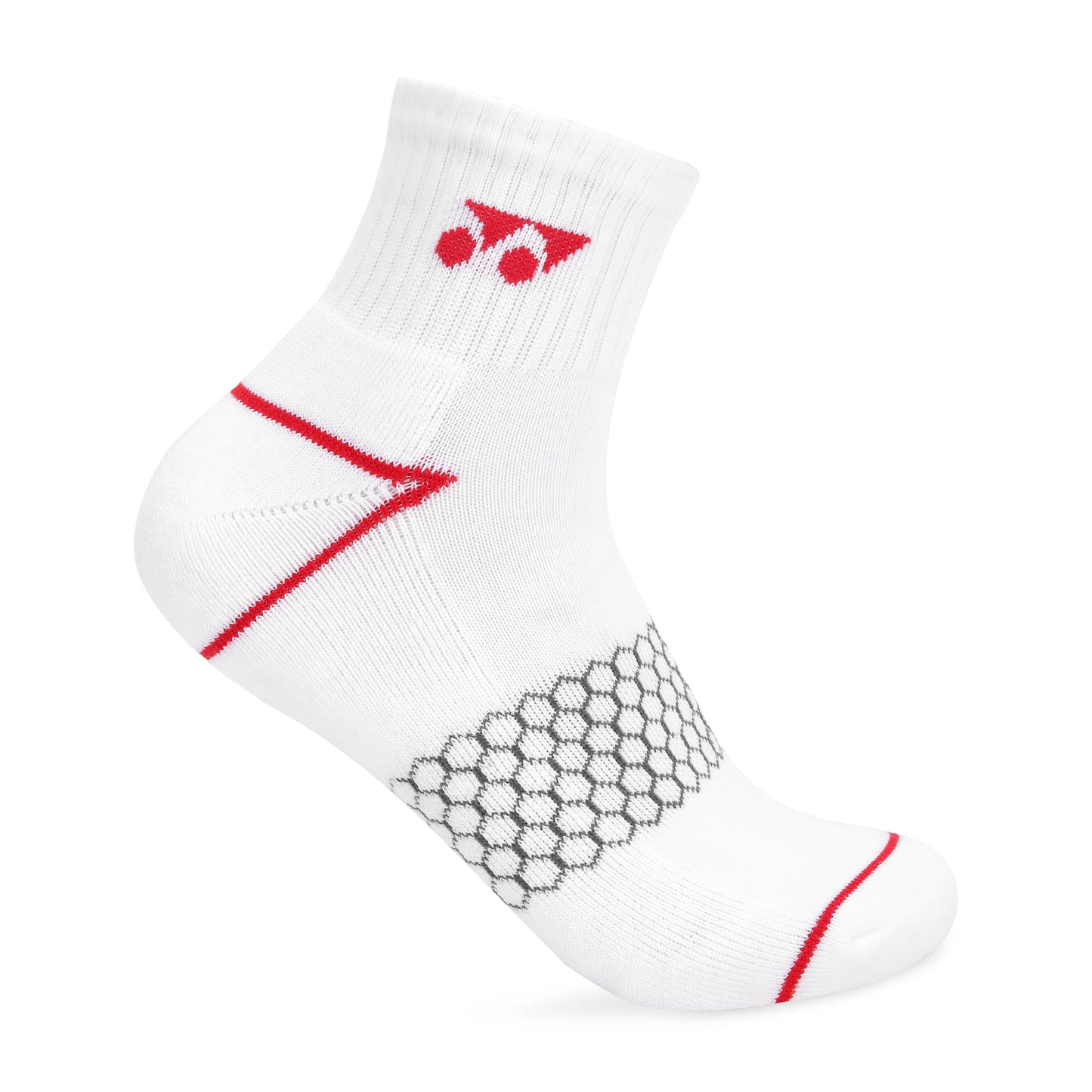 Yonex 2568 L TruDry Cushion Support Sports Socks (1 Pair) | Breathable Moisture-Wicking Cotton Performance Socks